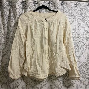 Free People Babydoll Shirt